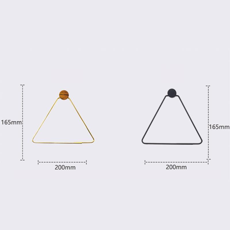 Iron Triangular Paper Roll Organiser - Nordic Side - 