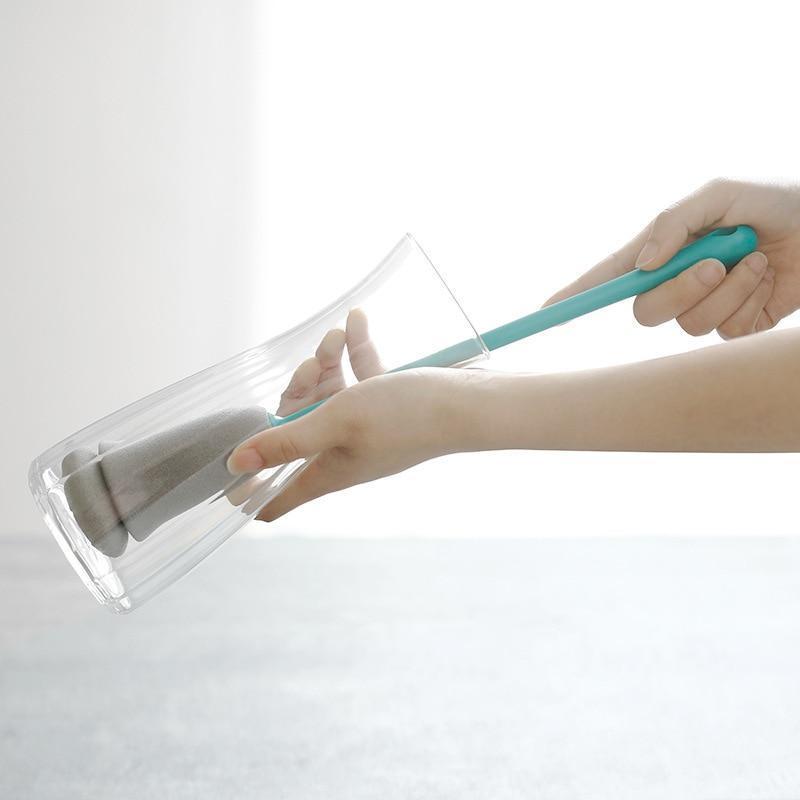 PP Sponge Long Handle Cleaning Brush - Nordic Side - 