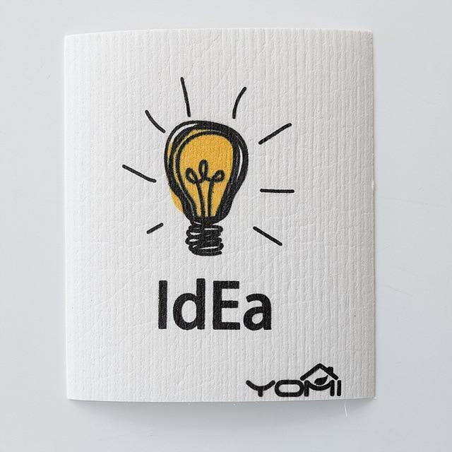 2Pcs Bamboo Cotton Dishcloth - Nordic Side - 