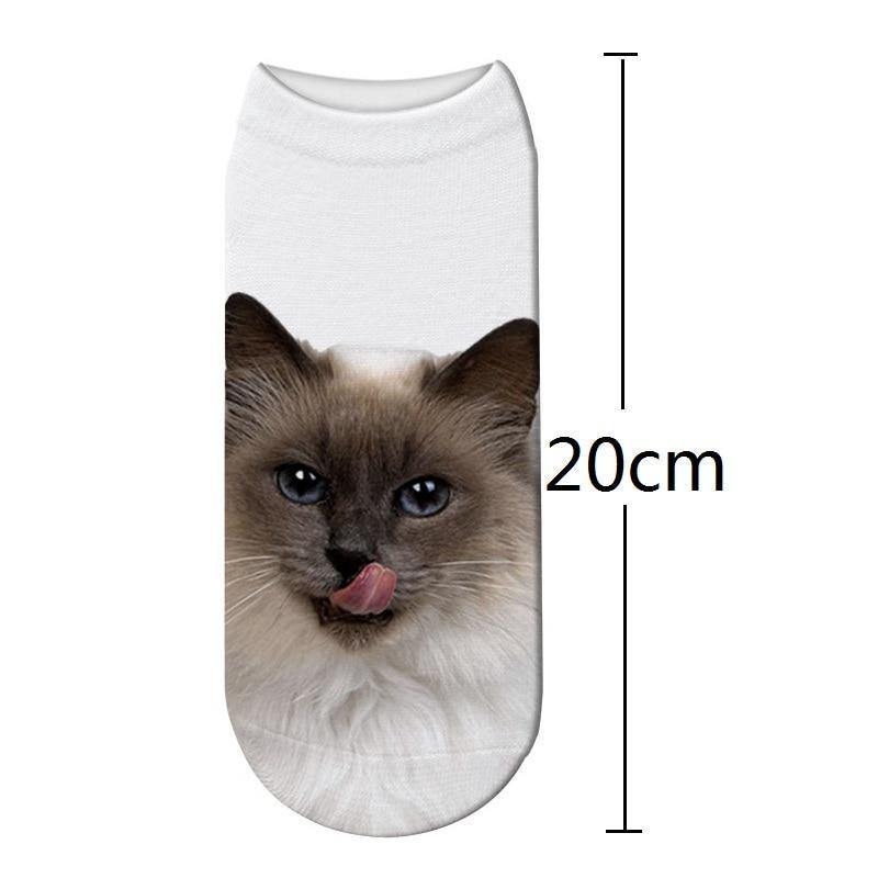 Creative 3D Cat Socks - Nordic Side - 