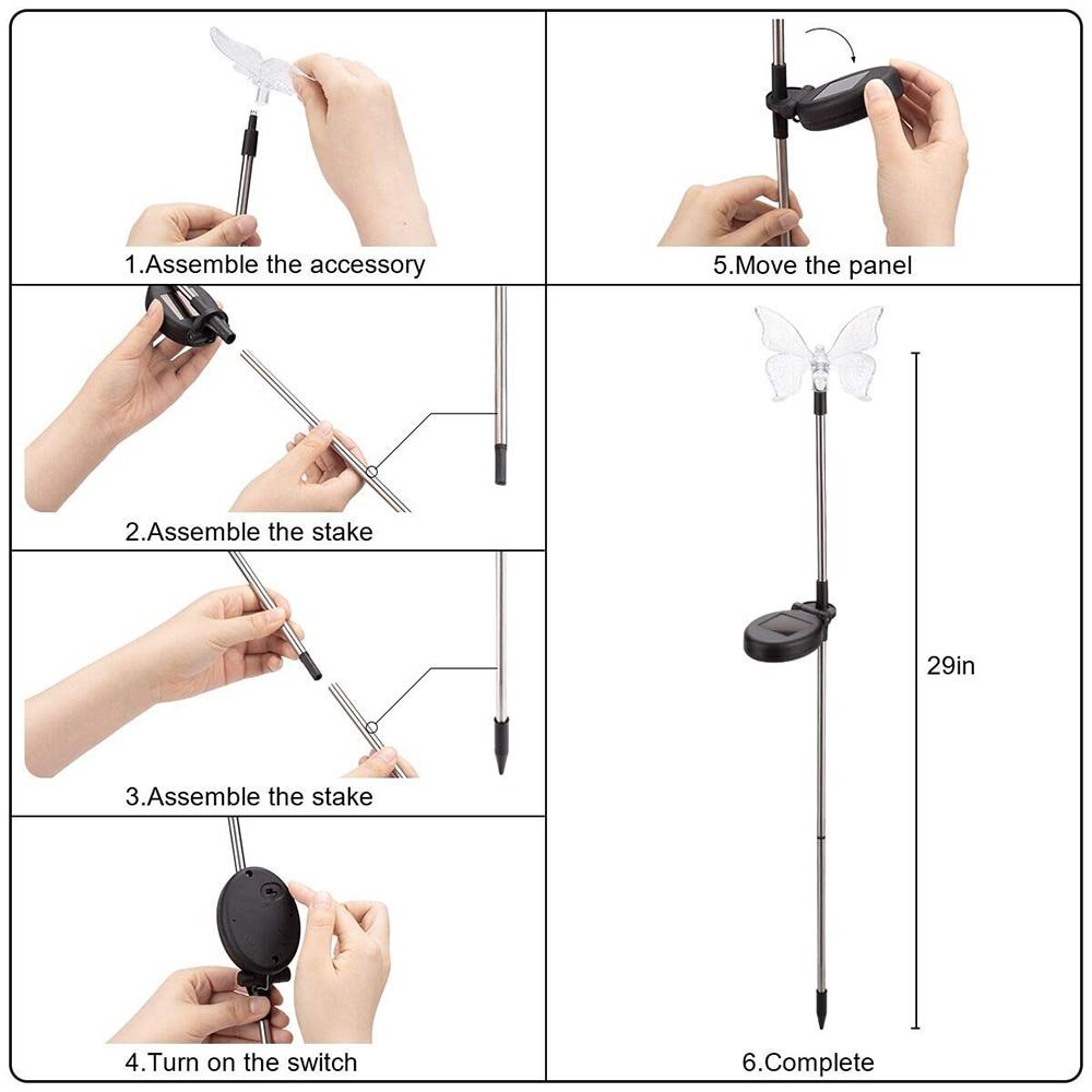 Colorful LED Garden Lights - Nordic Side - 