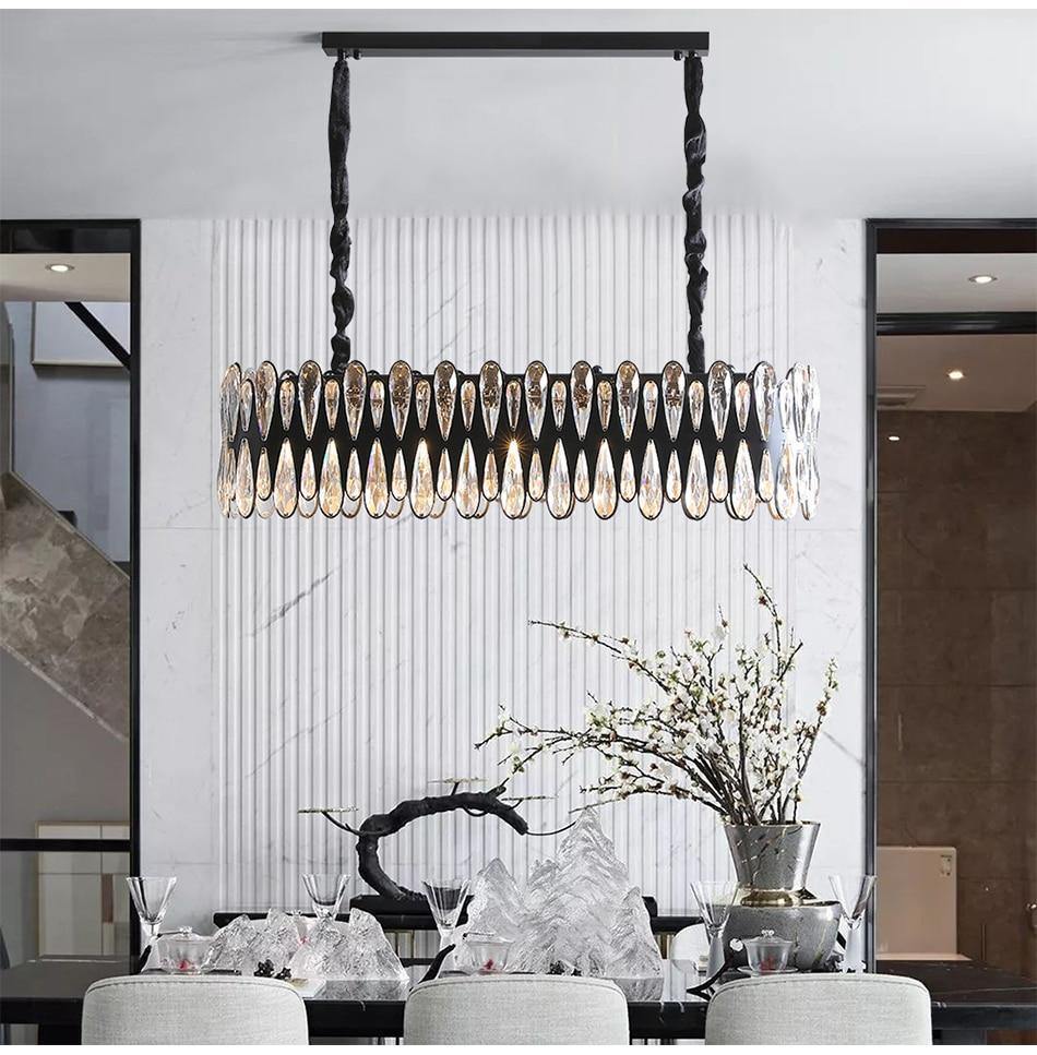 Mimis' Mystery - Nordic Side - black, chandelier, crystal