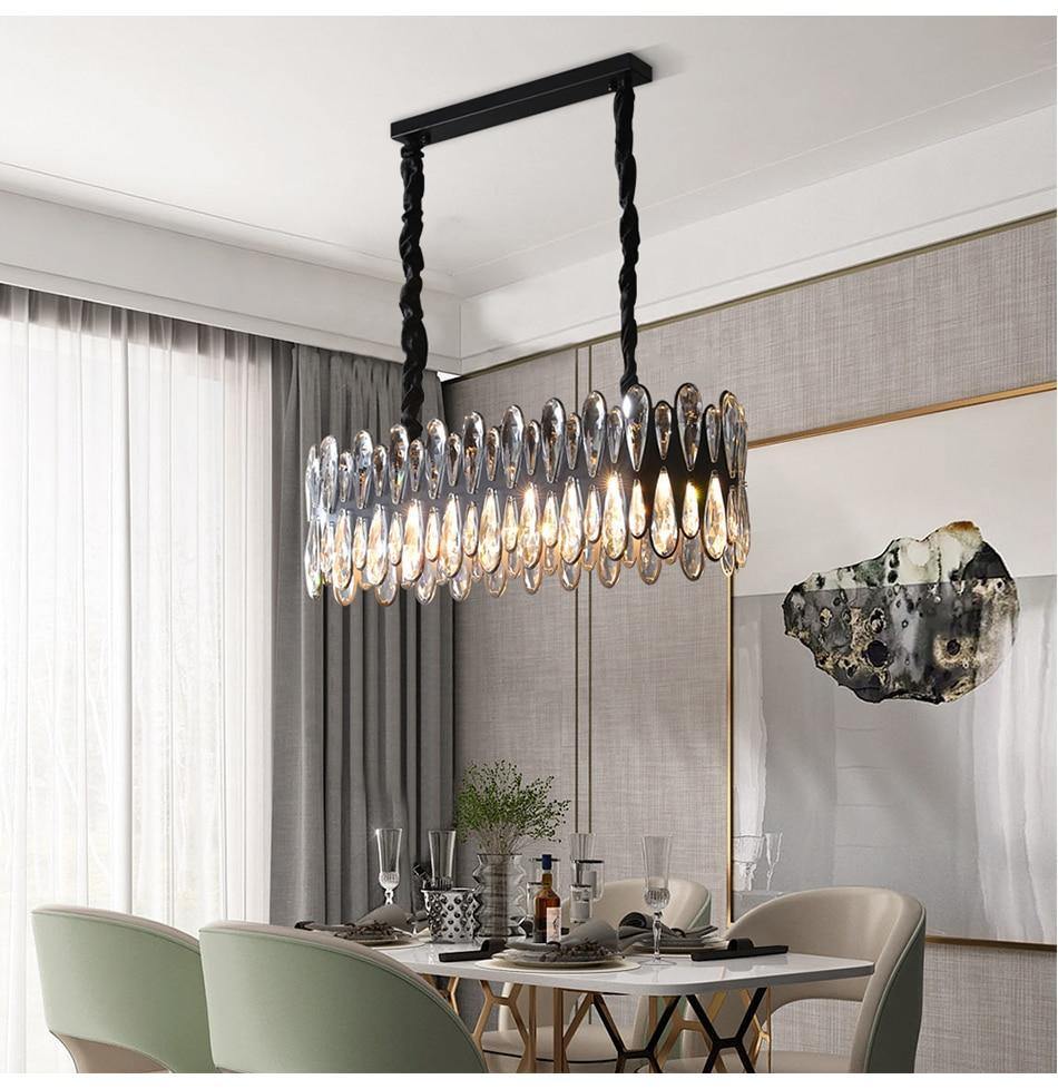 Mimis' Mystery - Nordic Side - black, chandelier, crystal