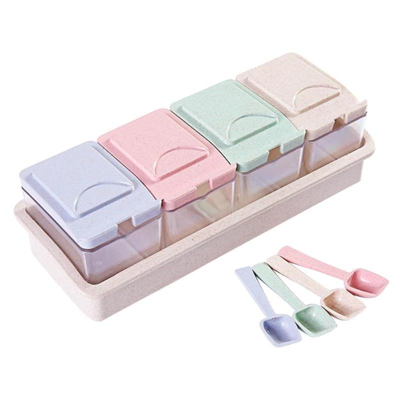 4 Compartment Condiment Container - Nordic Side - 06-23