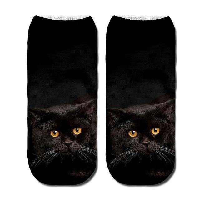 Creative 3D Cat Socks - Nordic Side - 