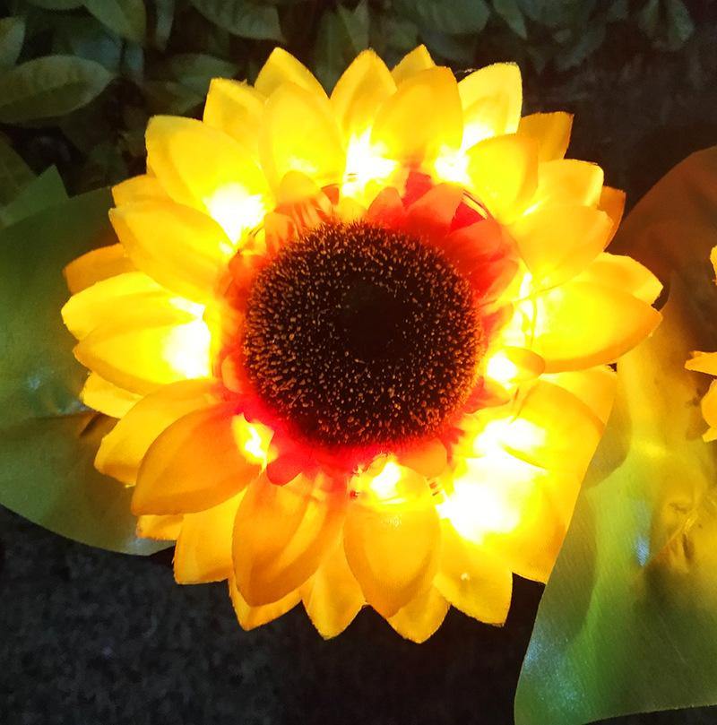 2 LED Sunflower Garden Lights - Nordic Side - 