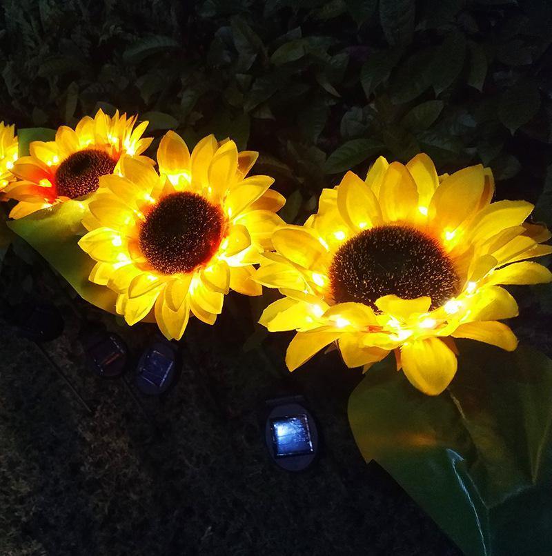 2 LED Sunflower Garden Lights - Nordic Side - 