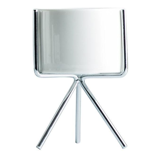 Ida - Ceramic Flower Planters with Modern Stand