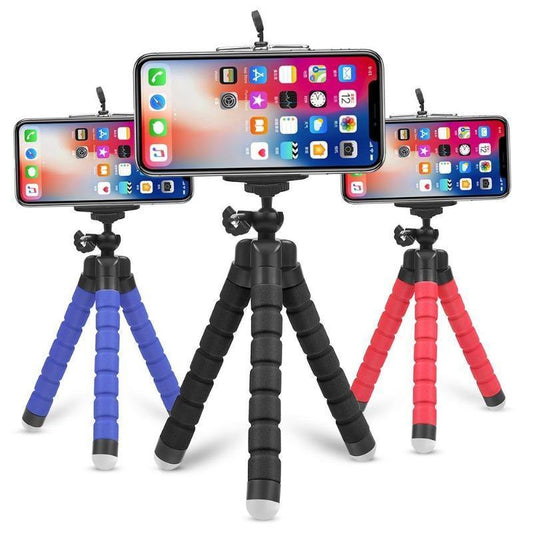iPhone Tripod Mount Mobile Phone Camera Stand - Nordic Side - Cell phone rig, Cell phone tripod, Flexible mini tripod, Folding legs tripod, Go pro camera rig, Go pro mount, iPad stand, iPhone