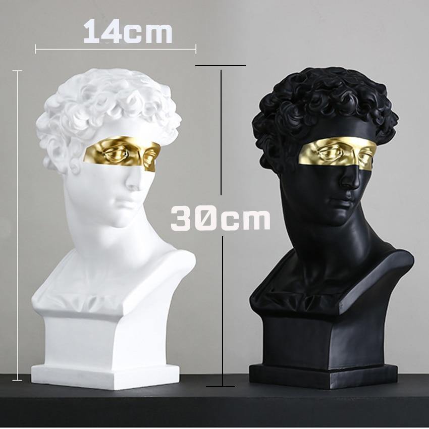 Original Medici Eyes Of David Statue - Nordic Side - 
