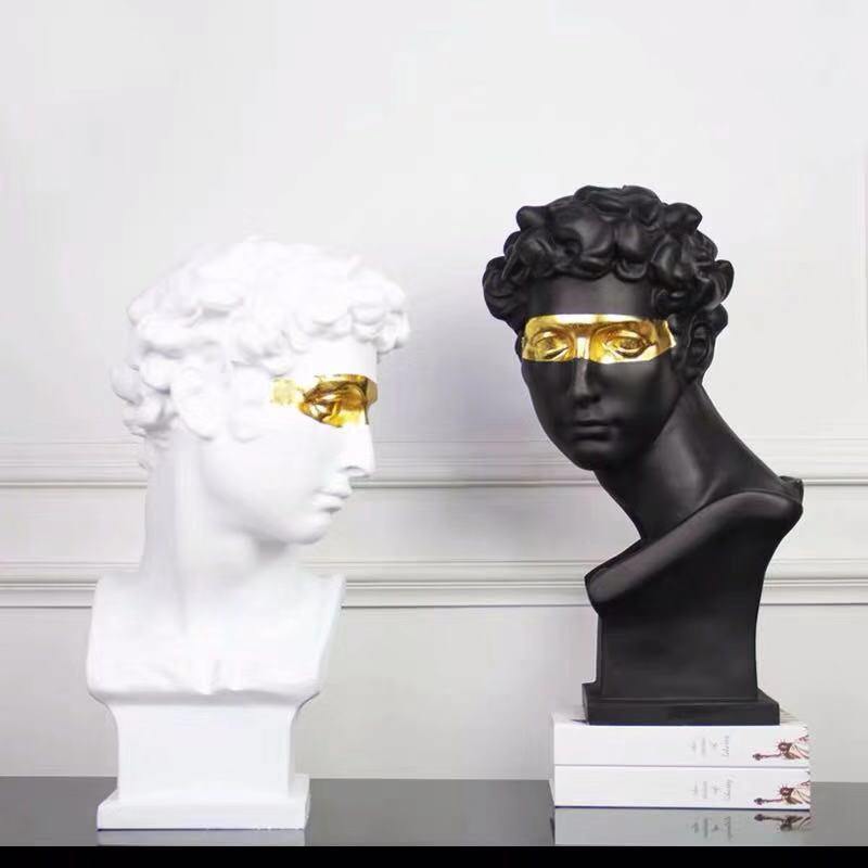 Original Medici Eyes Of David Statue - Nordic Side - 