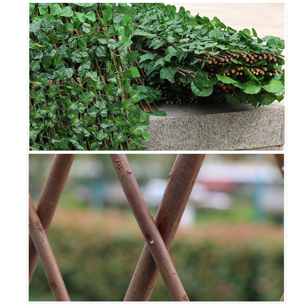 Artificial Garden Privacy Fence - Nordic Side - 07-28