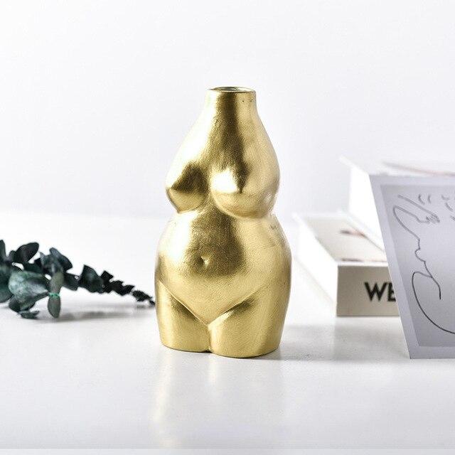 Body Mid Century Female Form Vase