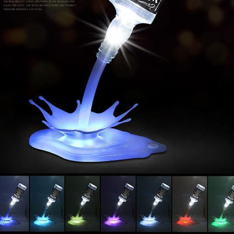 3D Bottle Pouring Splash Light - Nordic Side - 
