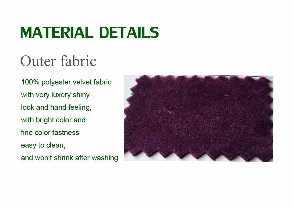 Turquoise Velvet Cushion Cover - Nordic Side - 