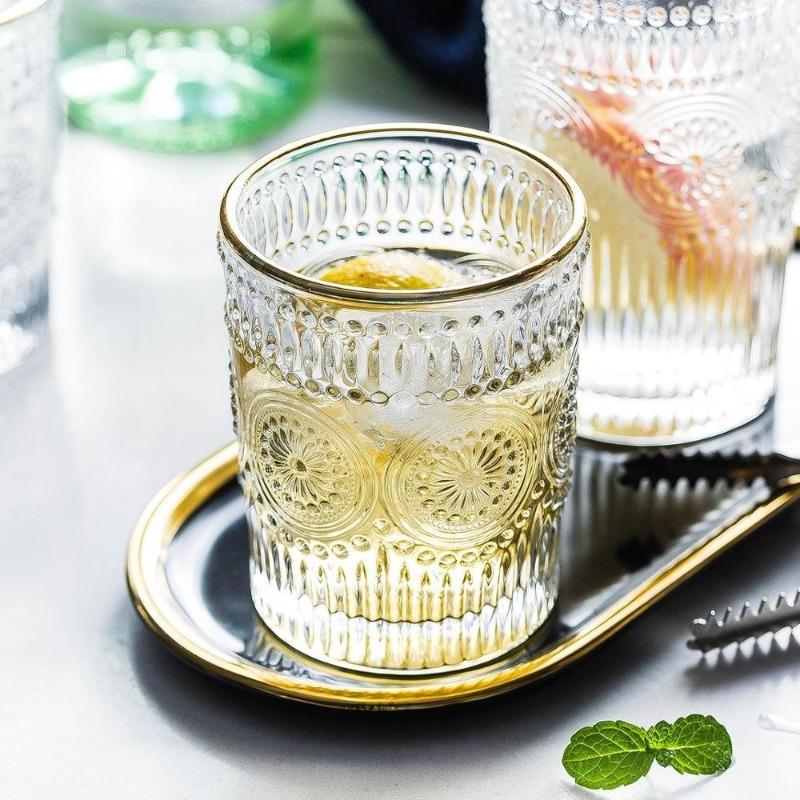 Osasco Gold Rim Highball Glass