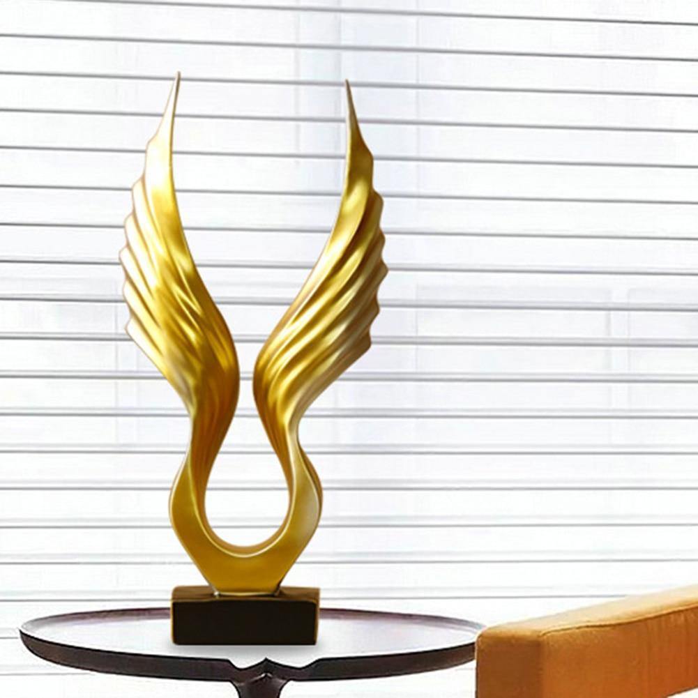 Decorative Wing Figurine - Nordic Side - angel, figurine