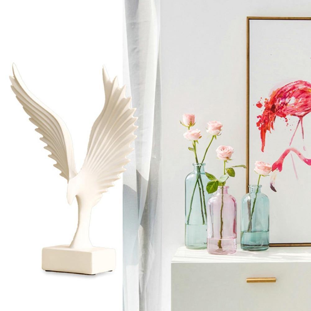 Decorative Wing Figurine - Nordic Side - angel, figurine