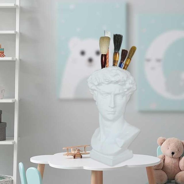 Greek/Roman Renaissance Portrait Vase - Plant Sculpture