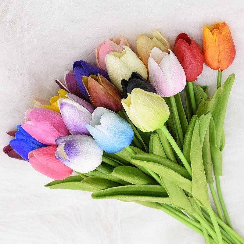 Artificial Realistic Silk Tulip Bouquet