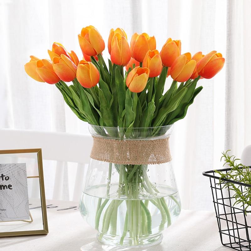 Artificial Realistic Silk Tulip Bouquet