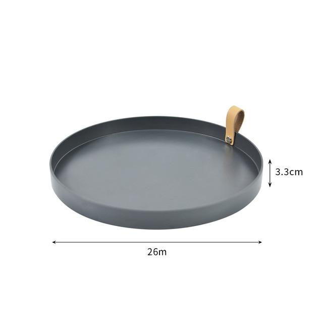 Round Elegant Round Tray Organizer