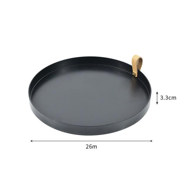 Round Elegant Round Tray Organizer