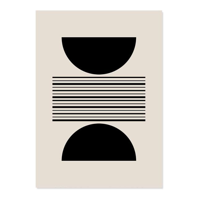 Abstract Matisse Body Line Floral Painting Canvas