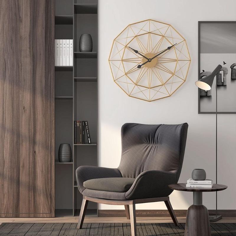 Itu Modern Geometric Wall Clock