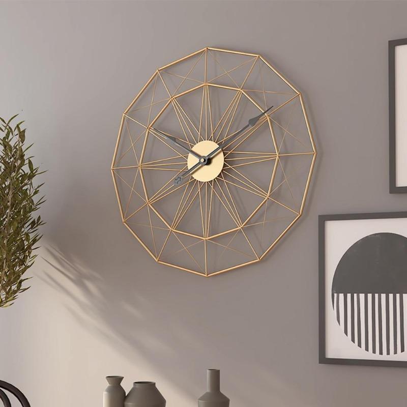 Itu Modern Geometric Wall Clock