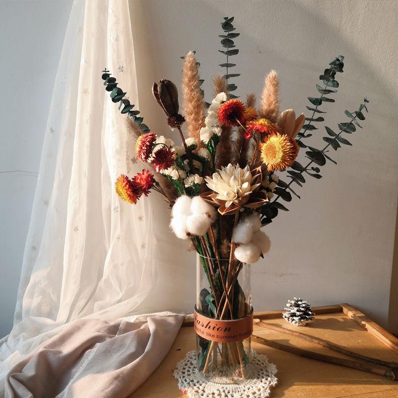 Dried Realistic Dried Flower Bouquet