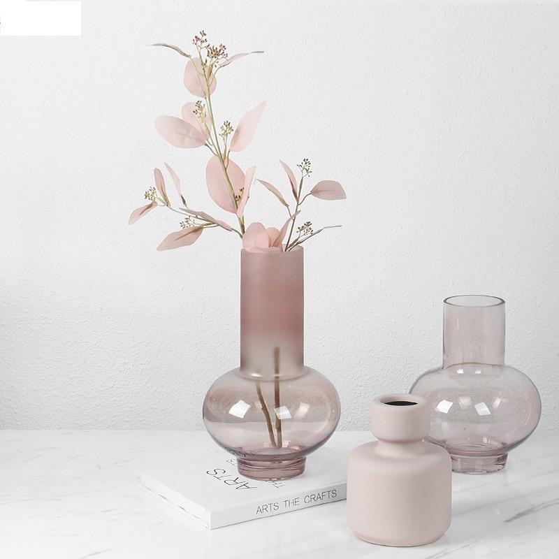 Pink Retro Pink Crystal Vase