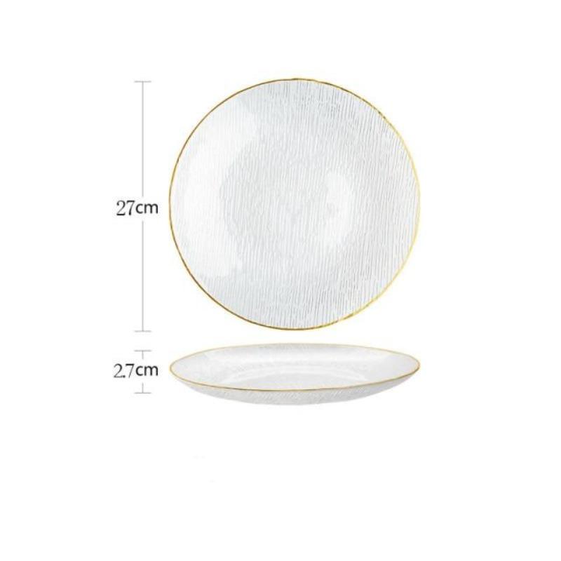 Claren Traditional Glass Dinnerware Set