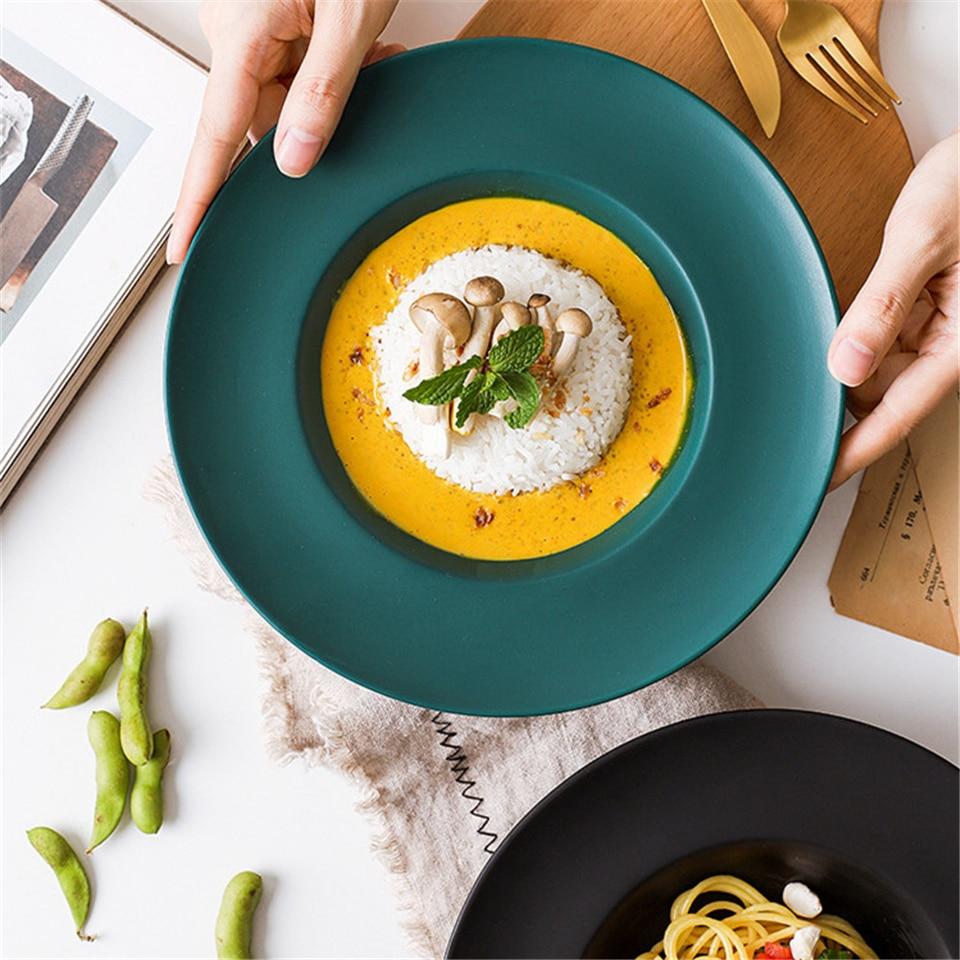 Queensferry Handcrafted Stoneware Deep Plate