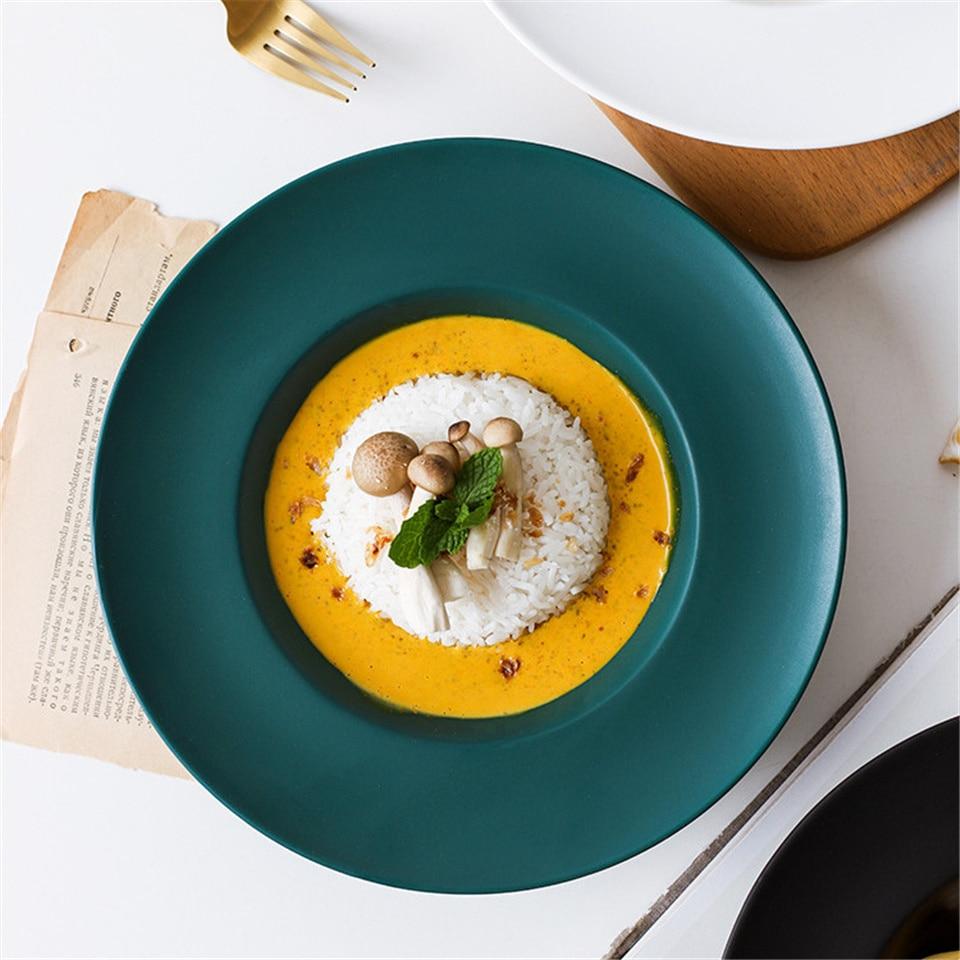 Queensferry Handcrafted Stoneware Deep Plate