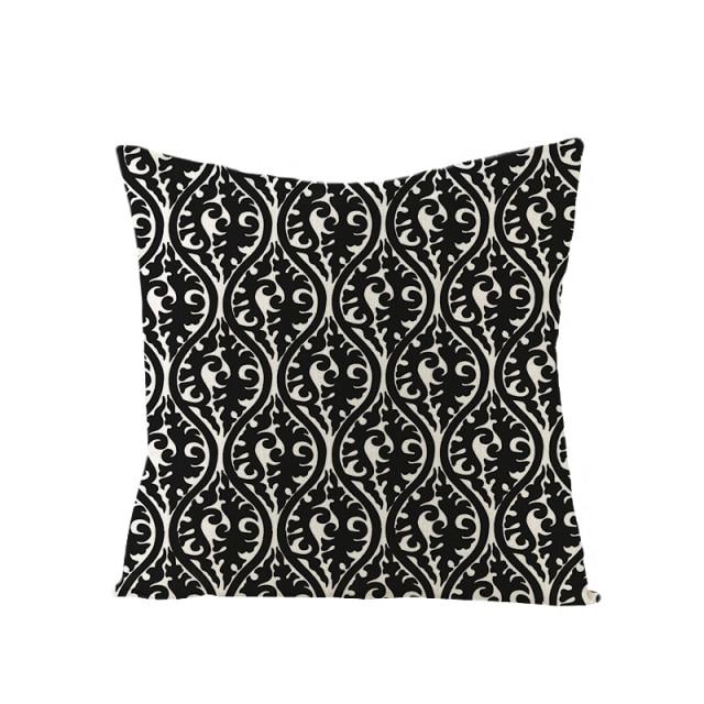 Scandinavian Geometry Cushion Cover