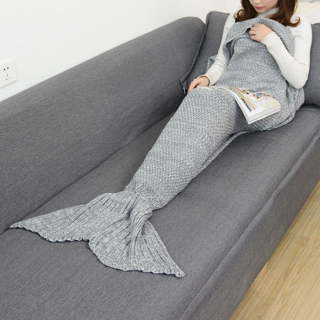 SnuggleTail‚Ñ¢ Mermaid Blanket - Nordic Side - 