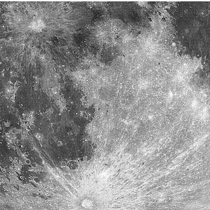 Drawn Moon Wall Art - Nordic Side - 