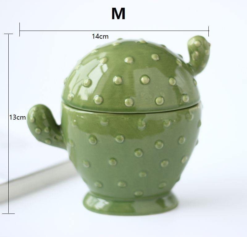 Ceramic Jewelry Storage Cactus - Nordic Side - 