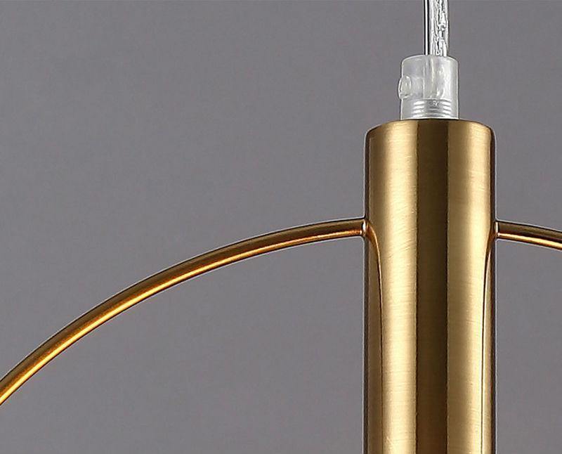 Antique Gold Ring Pendant Light - Nordic Side - 