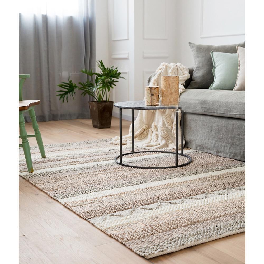 Jiro - Handmade Geometric Pattern Modern Rug - Nordic Side - 05-09, feed-cl0-over-80-dollars