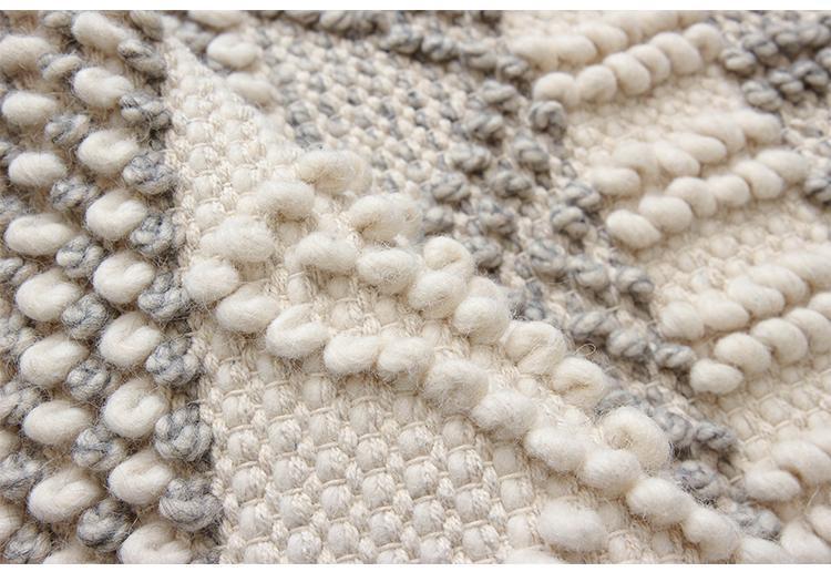 Jiro - Handmade Geometric Pattern Modern Rug - Nordic Side - 05-09, feed-cl0-over-80-dollars