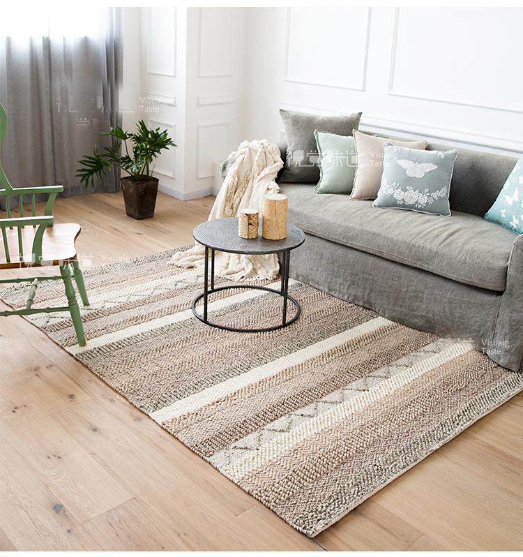 Jiro - Handmade Geometric Pattern Modern Rug - Nordic Side - 05-09, feed-cl0-over-80-dollars