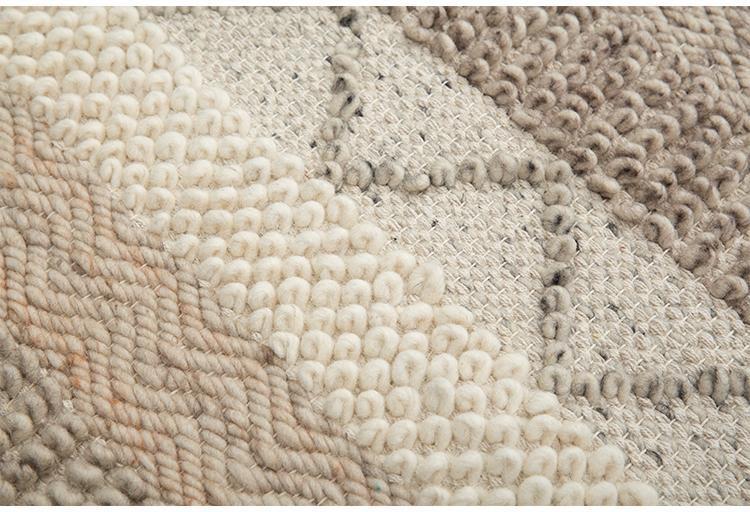 Jiro - Handmade Geometric Pattern Modern Rug - Nordic Side - 05-09, feed-cl0-over-80-dollars