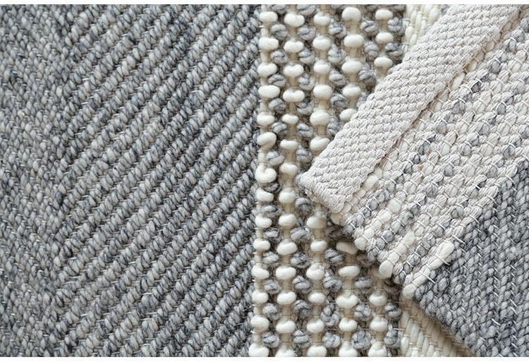 Jiro - Handmade Geometric Pattern Modern Rug - Nordic Side - 05-09, feed-cl0-over-80-dollars