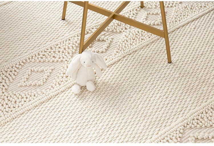 Jiro - Handmade Geometric Pattern Modern Rug - Nordic Side - 05-09, feed-cl0-over-80-dollars