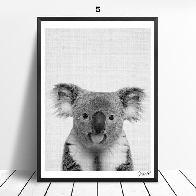 Mono Safari Animals - Nordic Side - 