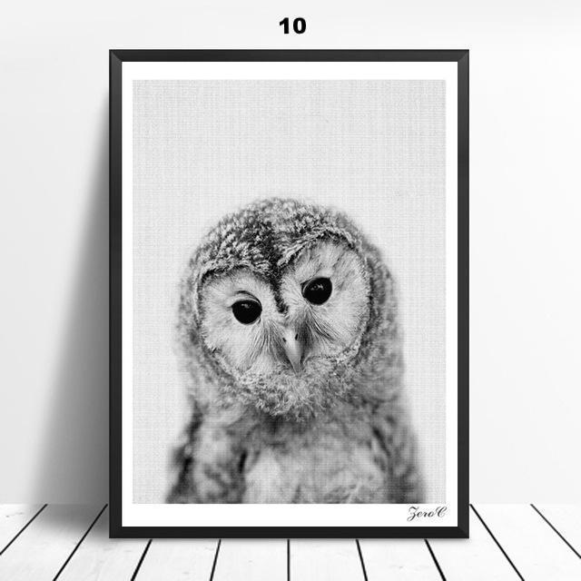 Mono Safari Animals - Nordic Side - 