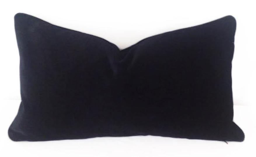 Matte Velvet Black Cushion Cover - Nordic Side - 