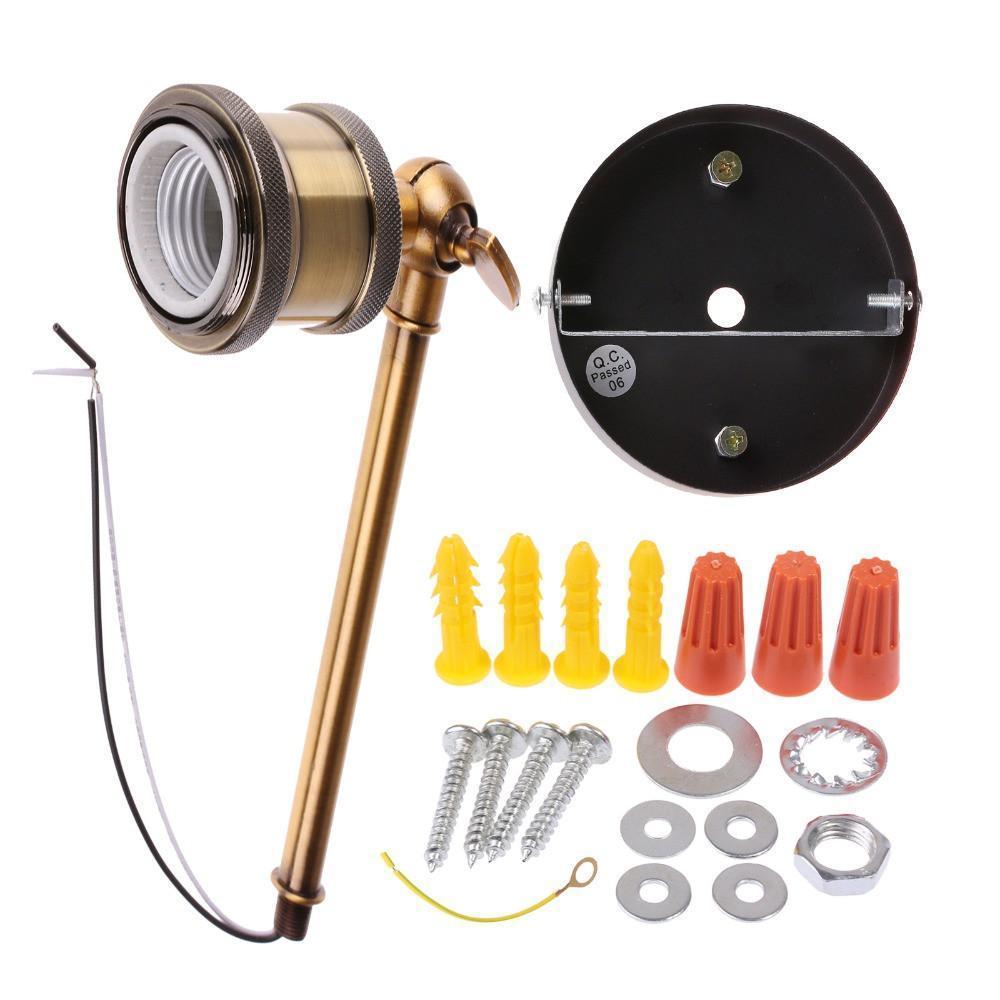 Modern Country Style Brass Wall Lamp - Nordic Side - 10-02, best-selling-lights, industrial, lamp, light, lighting, lighting-tag, modern, modern-lighting, modern-nordic, nordic, sconce, vinta